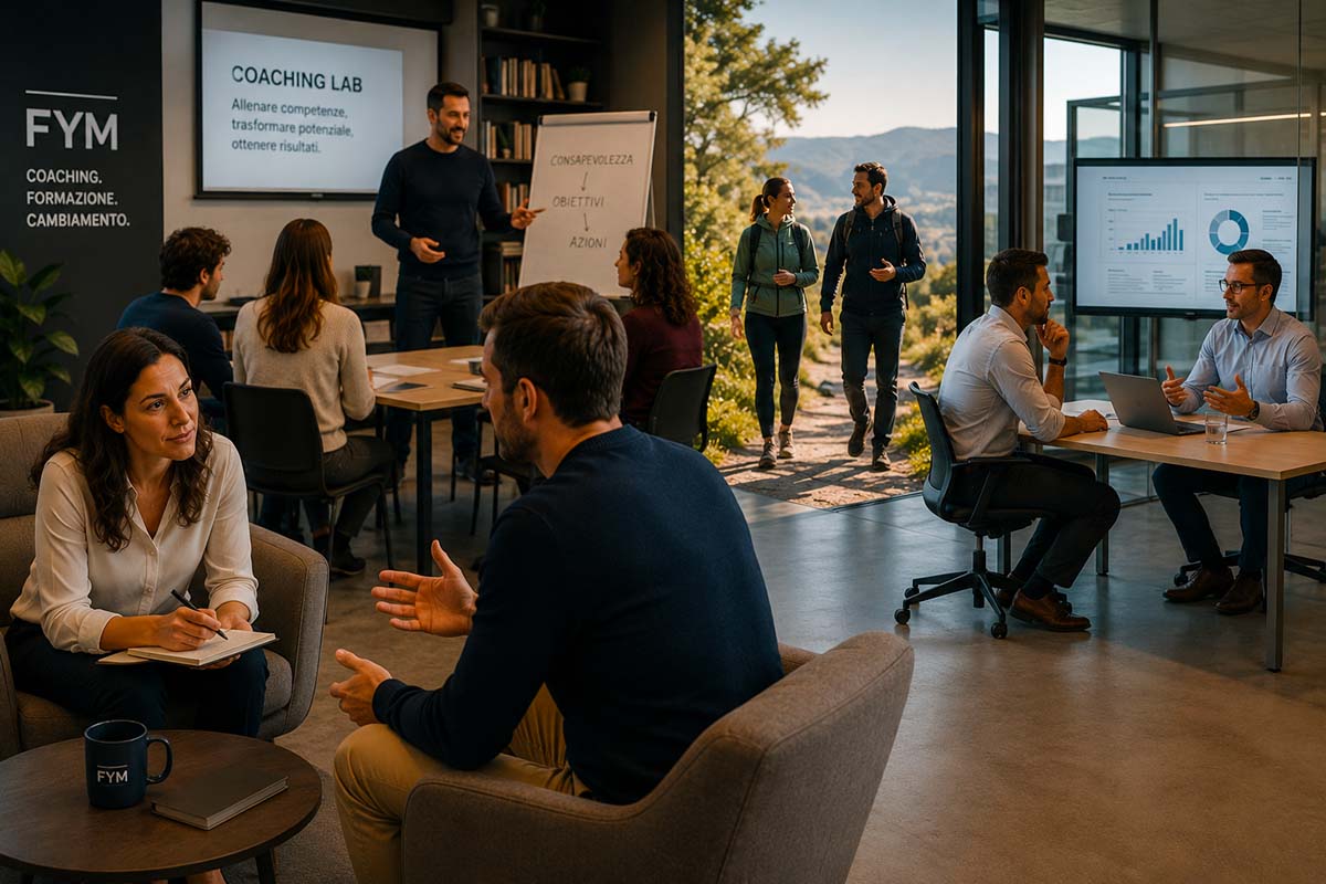 coaching-su-misura Varie esperienze id coaching; singolo, in aula, in azienda e outdoor con la Formazione in cammino